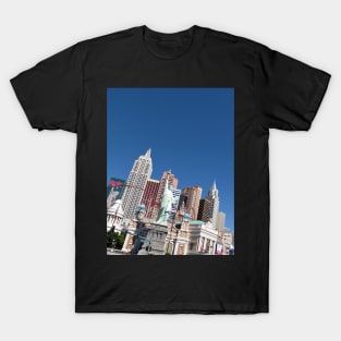 Fun New York New York replica Manhattan skyline T-Shirt